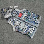 Iridescent Holographic Boxing Corner Robe & Trunks Set - Shiny Mosaic Fight Uniform Iridescent Holographic Boxing Corner Robe & Trunks Set - Shiny Mosaic Fight Uniform