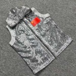 Silver Sequin Boxing Walkout Set Fight Trunks & Vest Silver Sequin Boxing Walkout Set Fight Trunks & Vest