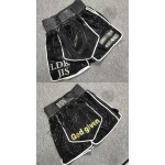 Black Sequin Boxing Shorts Fight Trunks Black Sequin Boxing Shorts Fight Trunks