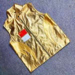 Golden Shiny Muay Thai Boxing Outfit Men Women's Kickboxing Vest & Shorts Set, Martial Arts Competition Costume Golden Shiny Muay Thai Boxing Outfit Men Women's Kickboxing Vest & Shorts Set, Martial Arts Competition Costume