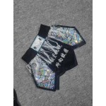 Black Holographic Muay Thai Shorts with Silver Fringe MMA Boxing Trunks Fight Gear Black Holographic Muay Thai Shorts with Silver Fringe MMA Boxing Trunks Fight Gear