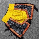 Chinese Dragon Print Sleeveless Hooded Vest + Fringe Shorts Set Chinese Dragon Print Sleeveless Hooded Vest + Fringe Shorts Set