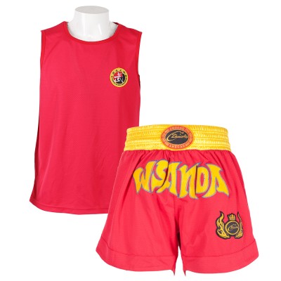 Quick-Drying Sanda Uniform (Red)