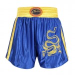 ZA Embroidered Dragon Sanda Pants (Blue) ZA Embroidered Dragon Sanda Pants (Blue)